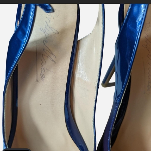 Only Navy and Purple Women's Heels - Picture 4 of 8